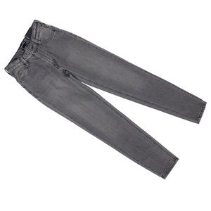 Frank And Oak NWT Kim Slim Fit High Rise Full Length Skinny Grey Jeans, 23
